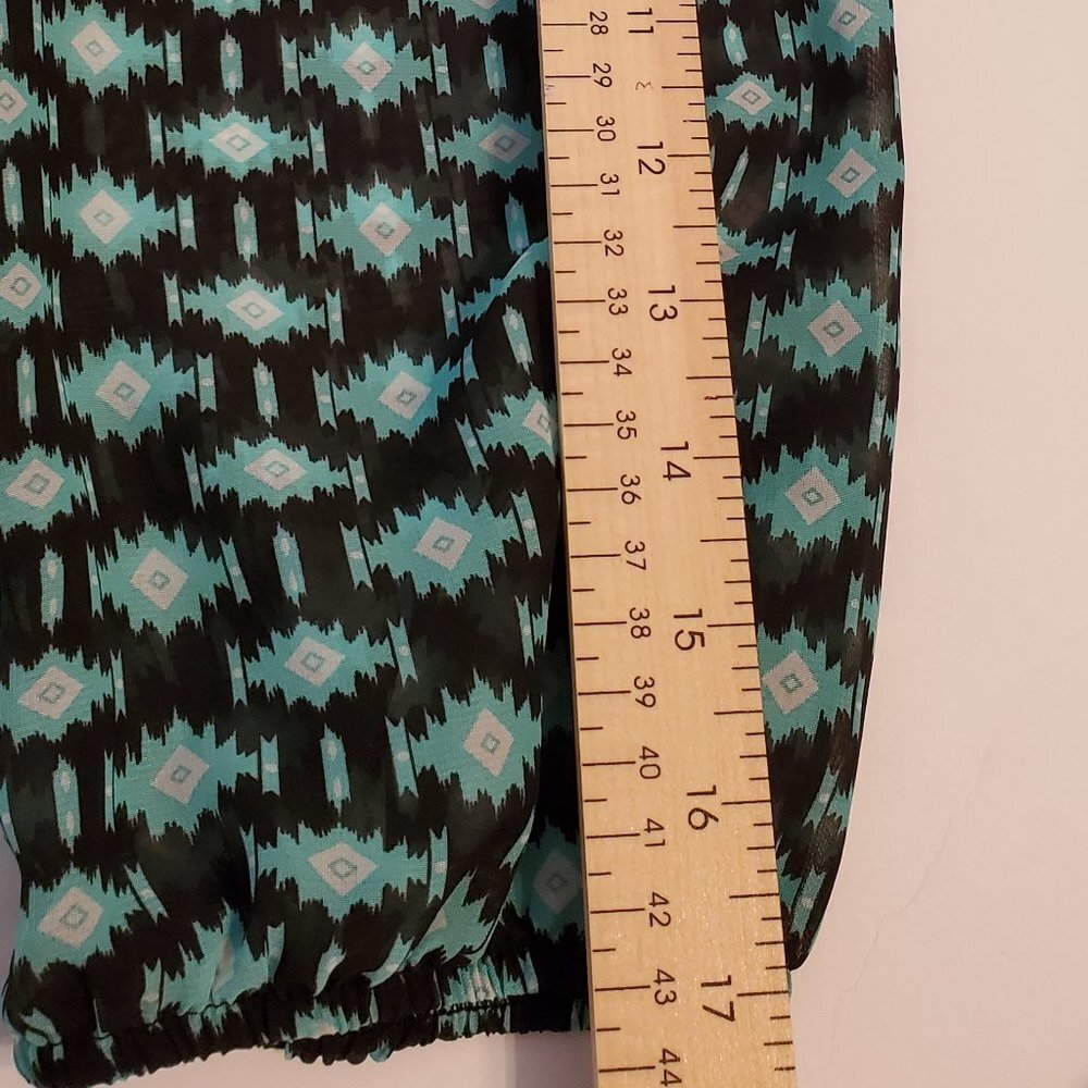 Seguin Heart Women medium 3/4 long sleeves 100% polyester. - Picture 14 of 15